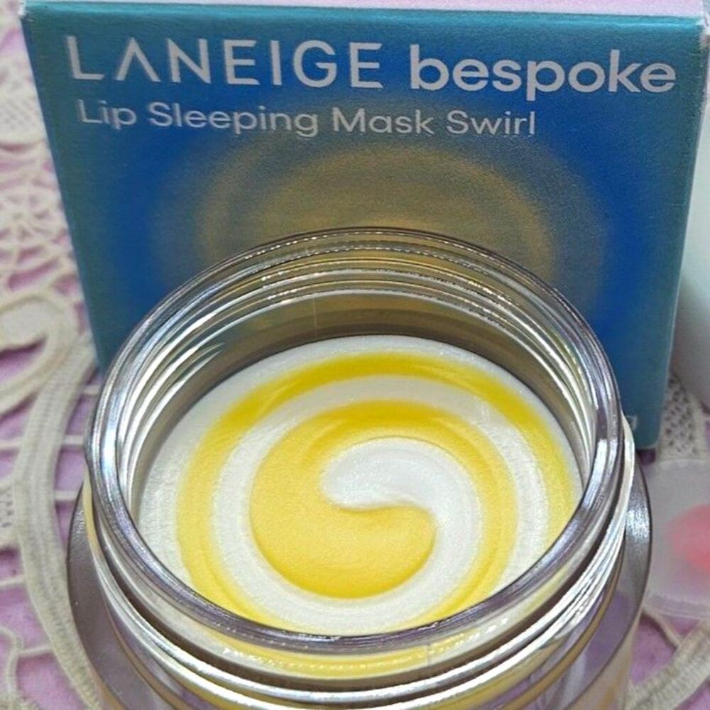 LANEIGE Bespoke Lip Sleeping Mask Custom in Lemon & Champagne 20g NIB